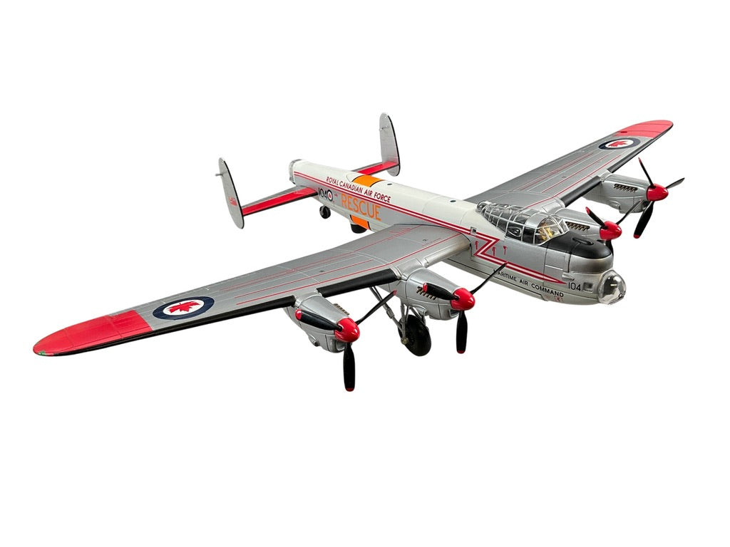 1/72 Corgi (AA32606) Victory Aircraft (Avro) Lancaster MK.10MP (FM104) 107 Rescue Unit, Maritime Air Command, Royal Canadian Air Force, Torbay, Newfoundland 1963 (Limited Edition #403 of ONLY 2000)