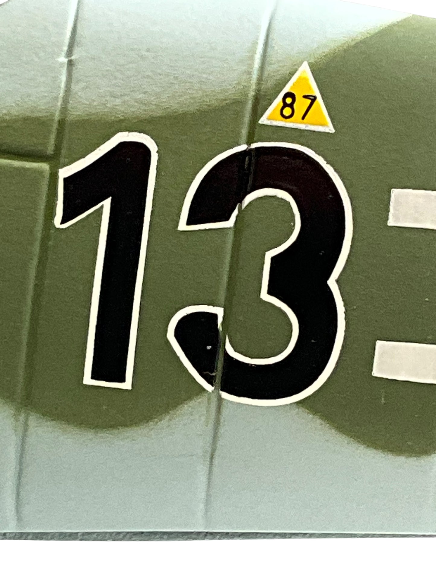 1/48 Franklin Mint/Armour (B11E215) Messerschmitt Bf109G flown by Gunther Rall "Black 13" III/JG 52, WWII Reichs Luftwaffe (Limited Edition)