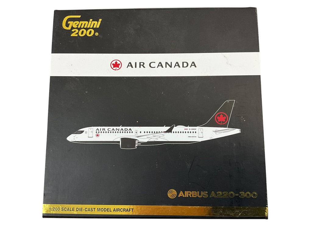 1/200 Gemini200 (G2ACA718) Airbus A220-300 (C-GROV) ACA 6th-Livery Air Canada (Limited Edition) 2019 Release