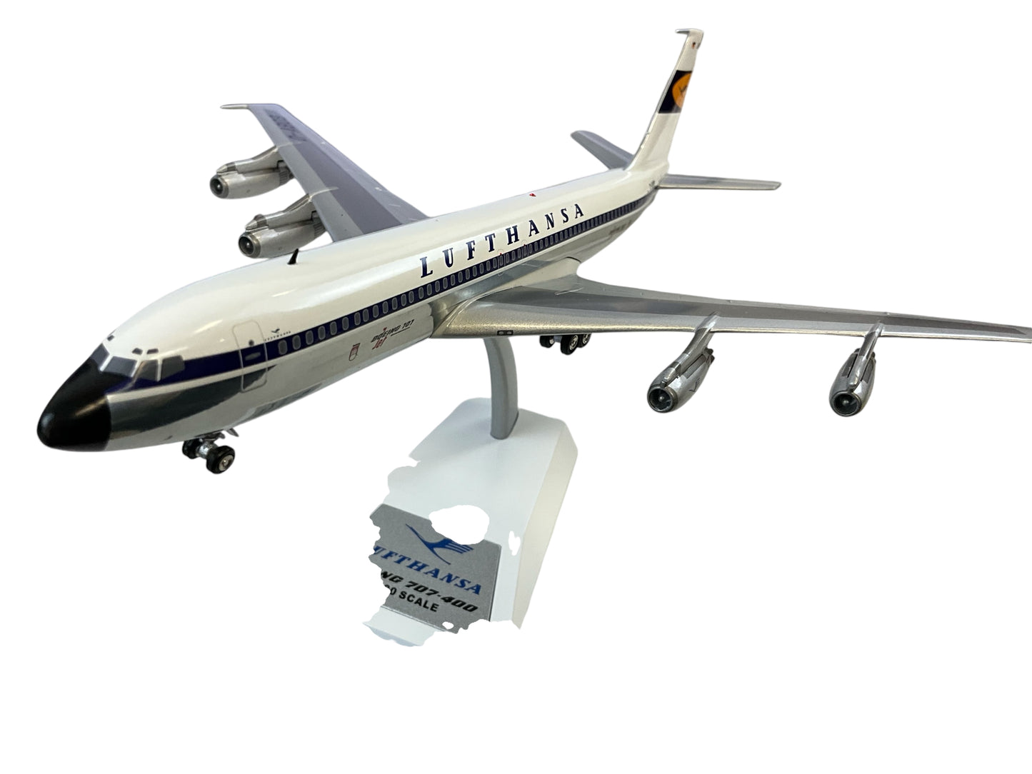 1/200 (Inflight200) J-Fox (JF-707-4-004P) Boeing B707-430 (D-ABOB) "Hamburg" 4th Livery Lufthansa (Limited Edition)
