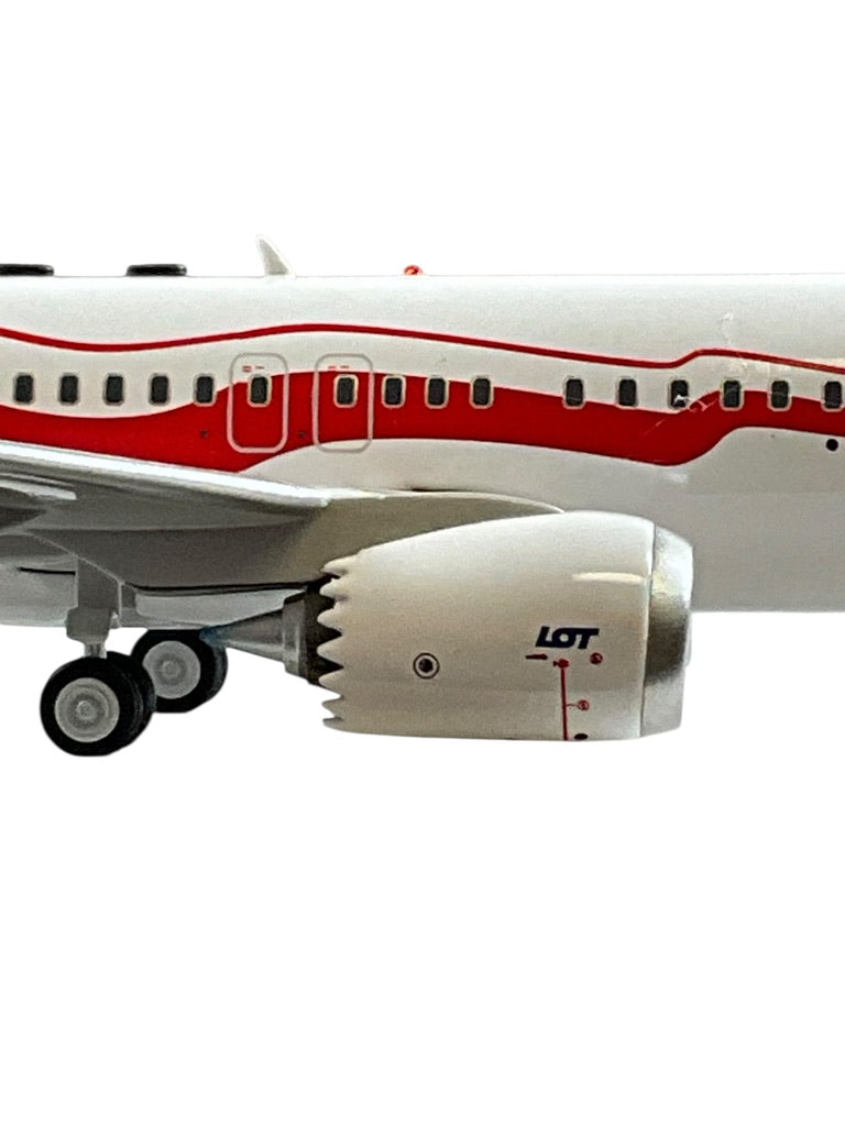 1/200 INFLIGHT200 (IF737MAXLOT02) BOEING B737MAX8 (SP-LVD) LOT POLISH AIRLINES "PROUD of POLAND'S INDEPENDENCE" Livery 2018 (LIMITED EDITION) 2024 Release
