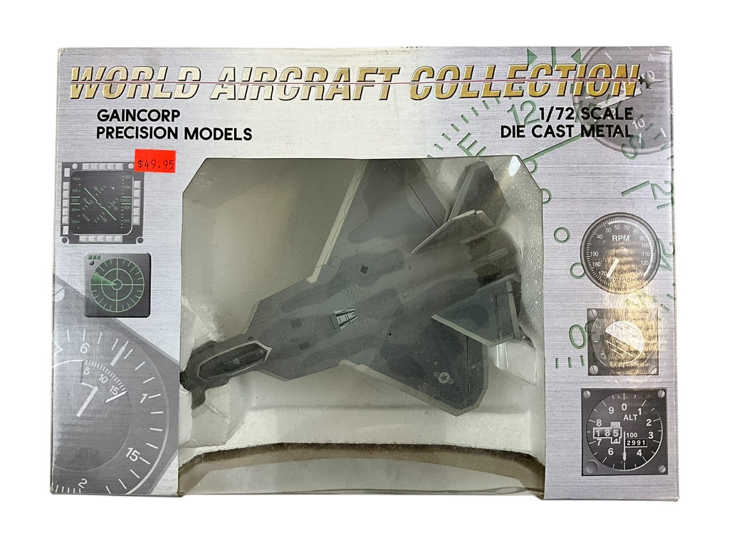 1/72 Gaincorp (WA72021) Lockheed F22 Raptor (03-4047) 27th FS "Fightin Eagles" 1st AW, Langley AFB, U.S.A.F. (Limited Edition)