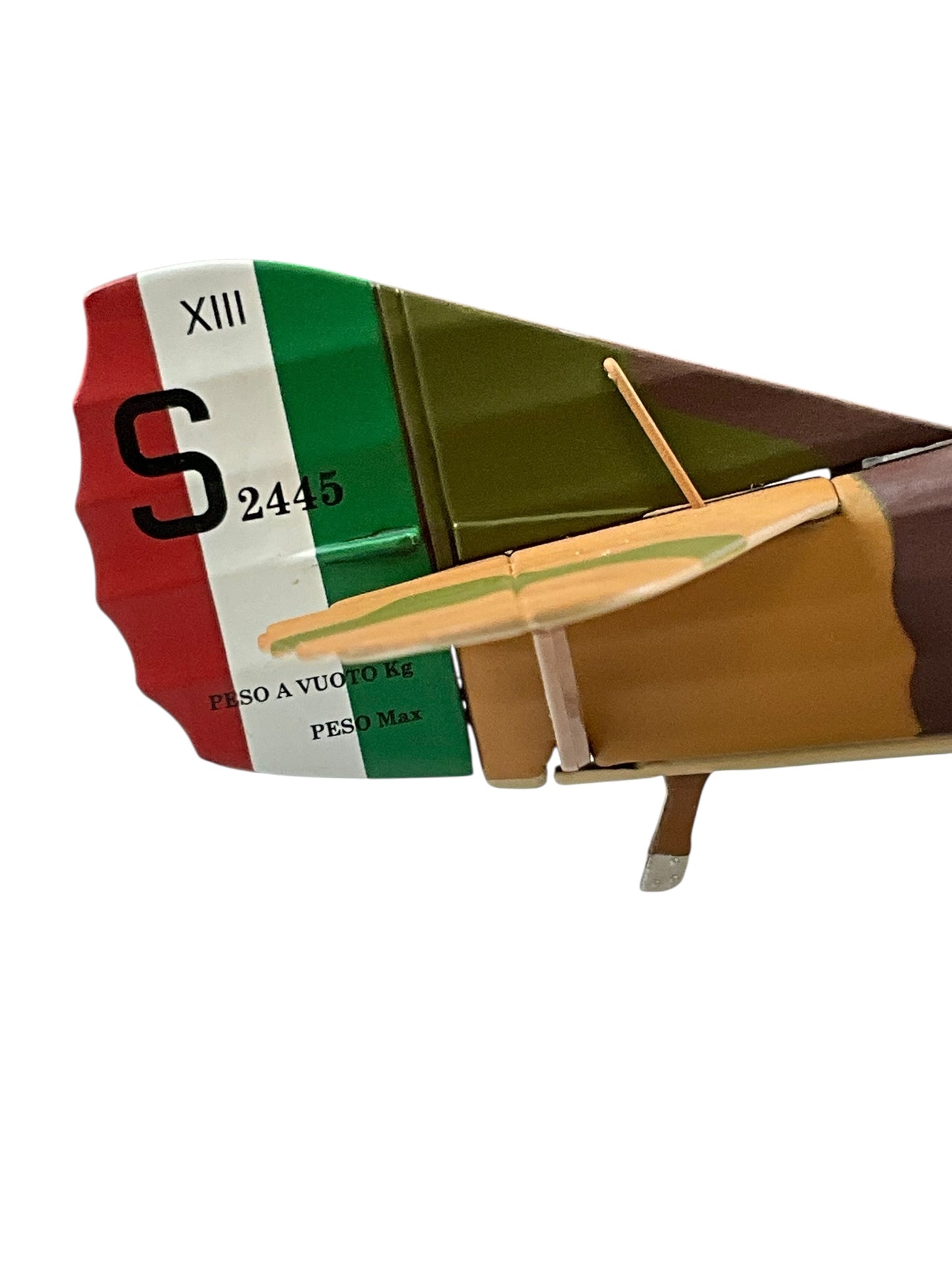 1/48 Corgi (AA37907) Spad XIII (S2445) flown by Major Francesco Baracca (34 Kills) "Italy's Ace of Aces" 91a Squadriglia Italian Army Air Force 1918 (Limited Edition #0742 of Only 1000)