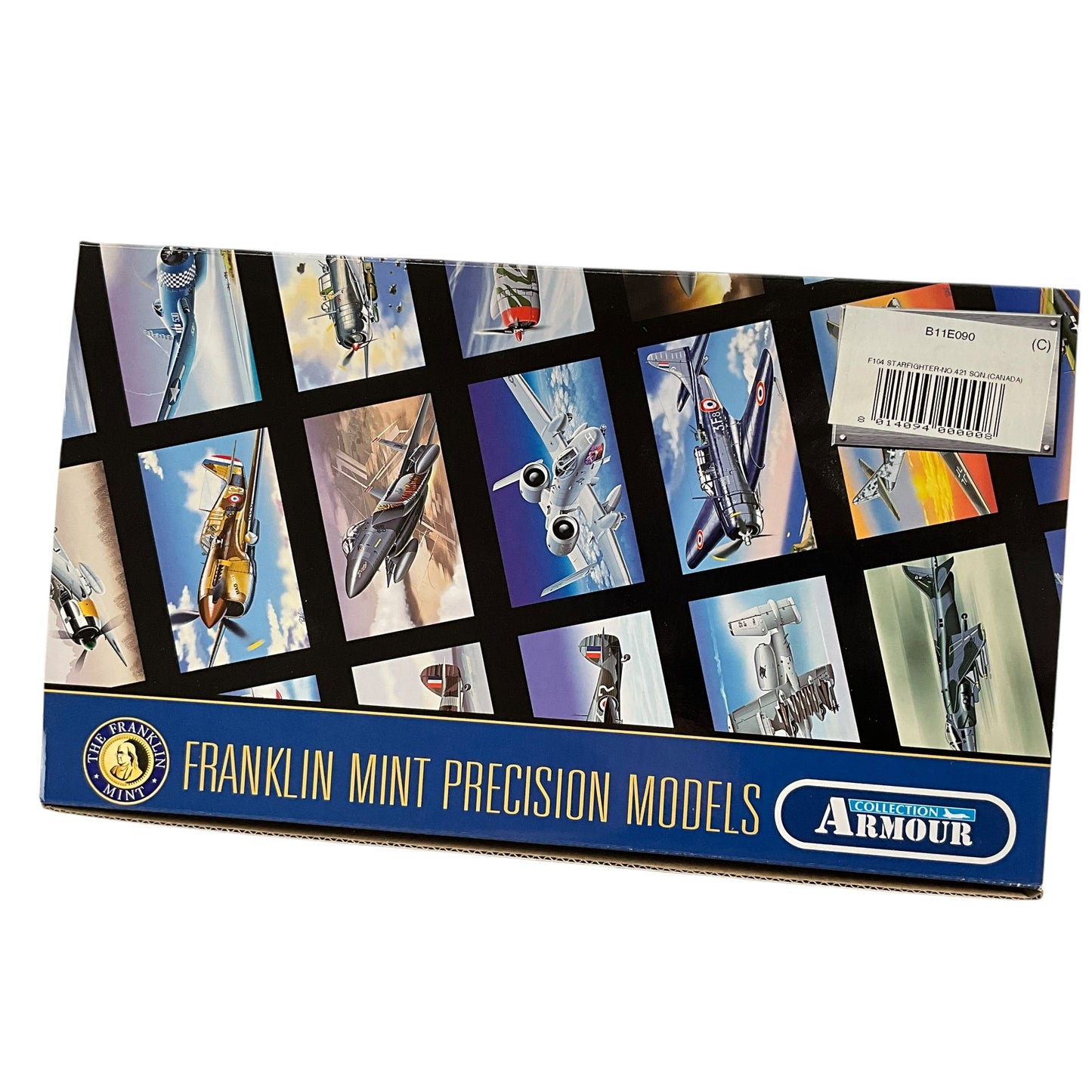 1/48 Franklin Mint/Armour (B11E090) Canadair CF104 (F104G) Starfighter (104668) 421 "Red Indian" Sqdn (Retirement Scheme) Canadian Armed Forces (Limited Edition)