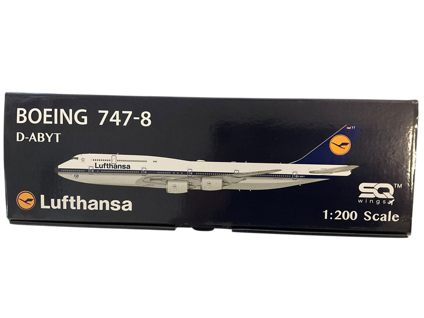 1/200 SQ Wings (L2056) Boeing B747-8i (D-ABYT) *Koln* "DLH Retro 1970 5th Livery" Lufthansa (Limited Edition)