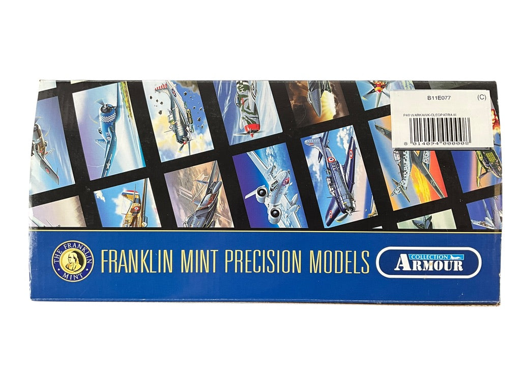1/48 Franklin Mint/Armour (B11E077) Curtiss P40N WarHawk Mk.IV (BU-B + A29-629)"Cleopatra III" R.A.A.F. (Limited Edition)