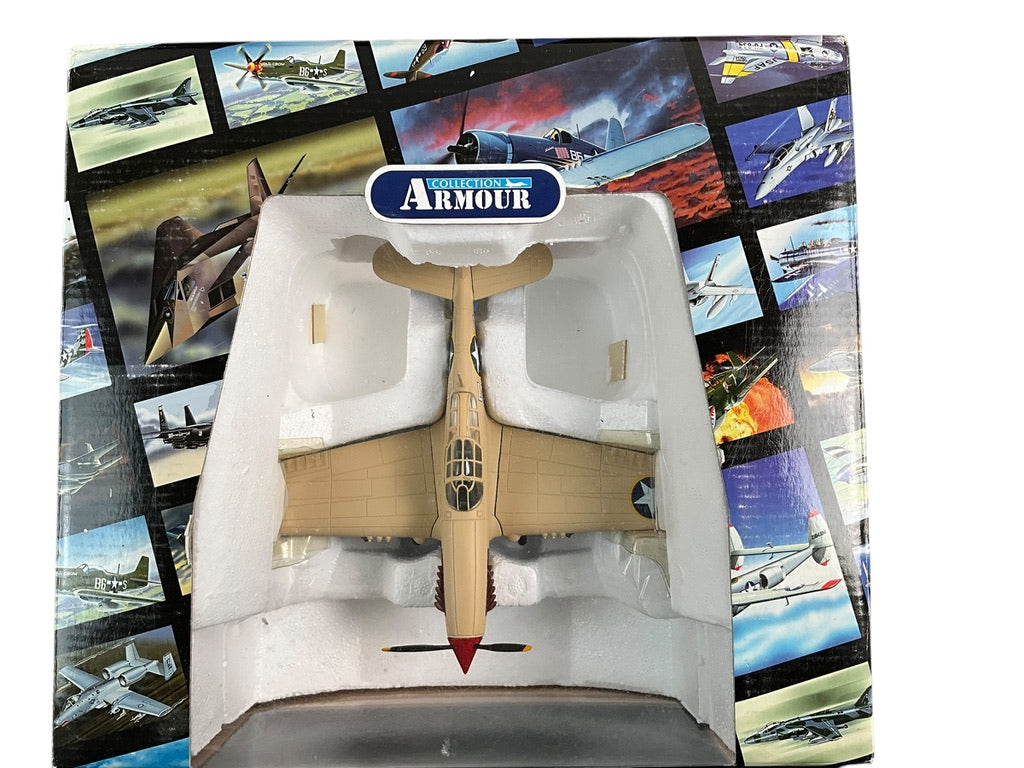 1/48 Franklin Mint/Armour (B11B624) Curtiss P40 WarHawk 37FG, 65 FS, 9th AF, U.S.A.A.F. (Limited Edition)
