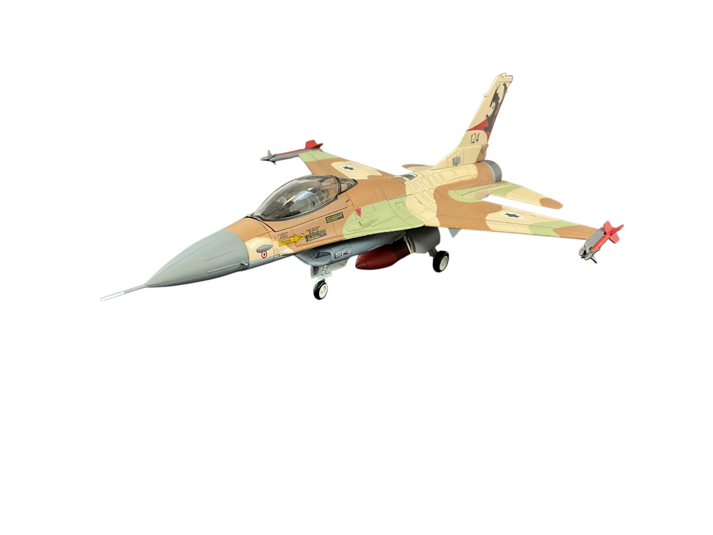 1/72 HobbyMaster (HA3825) General Dynamics F16A (Fighting Falcon) Netz (124) 115 "Flying Dragon Sqdn" I.A.F. 2012 (Limited Edition of Only 1000)