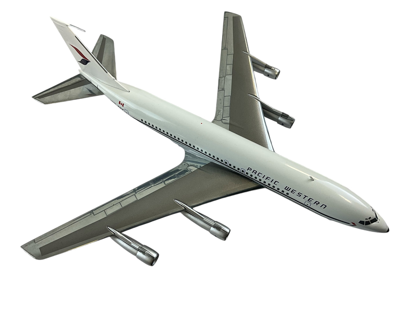 1/200 AeroClassics (WE-PWA-0117) Boeing B707-138BN (C-FPWV) - PWA !st Livery - Pacific Western Airlines (Limited Edition)