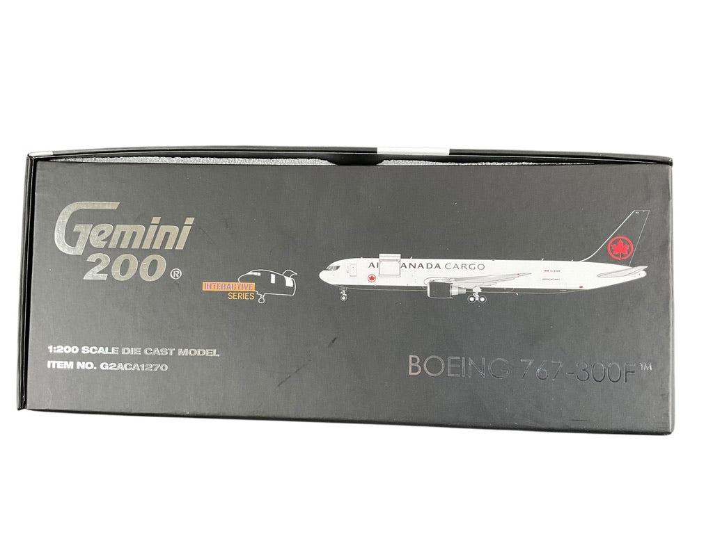 1/200 Gemini200 (G2ACA1270) Boeing B767-300F (C-GXHM) "Interactive Series" 6th ACA Livery, Air Canada Cargo (Limited Edition) 2024 Release