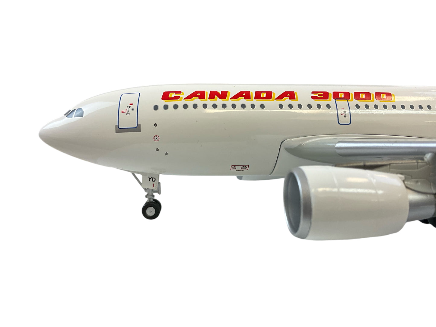 1/200 Hobbymaster (HL6004) Airbus A310-304 (C-GRYD) Transitional Livery with Royal Airlines Tail & CANADA 3000 Titles (Limited Edition)