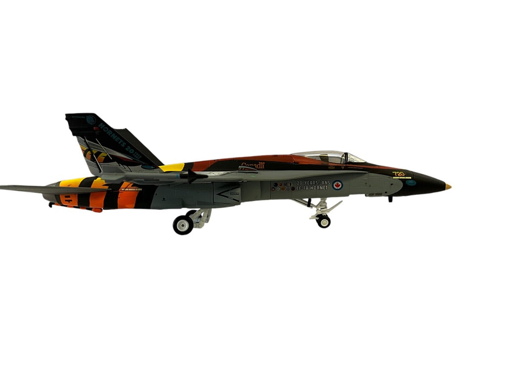 1/72 JC Wings (JCW72F18011) McDonnell Douglas (F18A) CF188 Hornet (188720) '20 Years CF18 Hornet" 410 "Cougars" Sqdn, Canadian Armed Forces 2004 Airshow Demo (Limited Edition of Only 600)