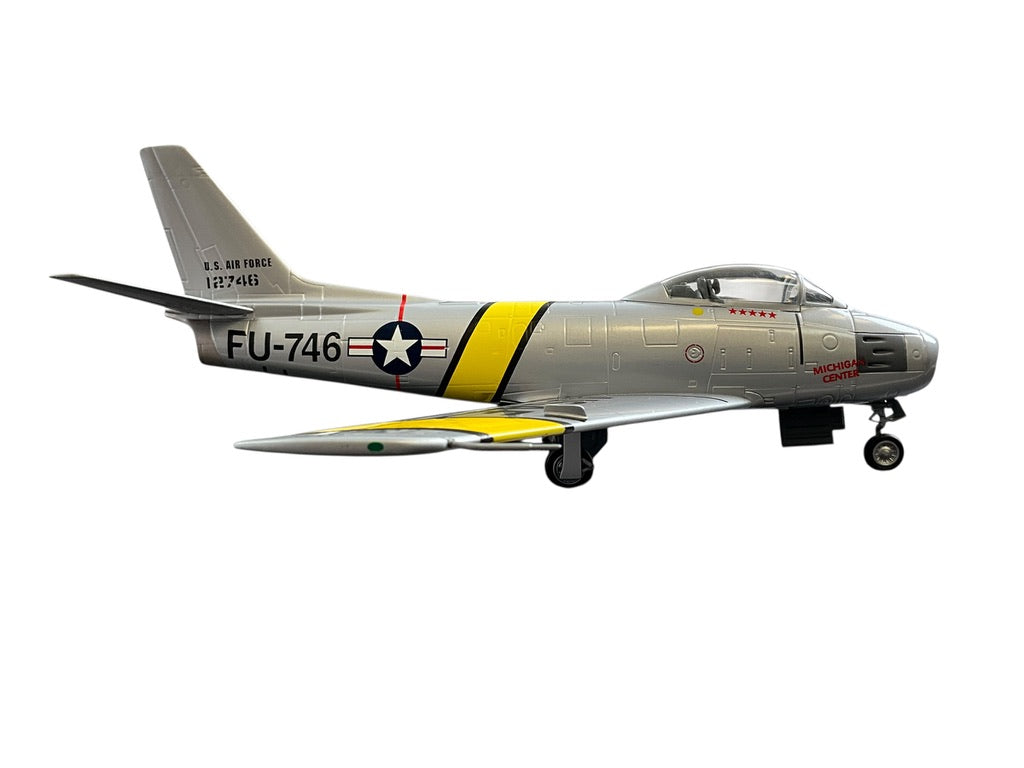 1/48 Franklin Mint/Armour (B11B925 ) North American F86E Sabre (FU746) "Lady Francis" flown by Colonel Francis S. Gabreski (5 Kills) & "Michigan Center" by Major William H. Westcott 25th FS, 1st FW , U.S.A.F. Sout Korea Oct 1951 (Limited Edition)