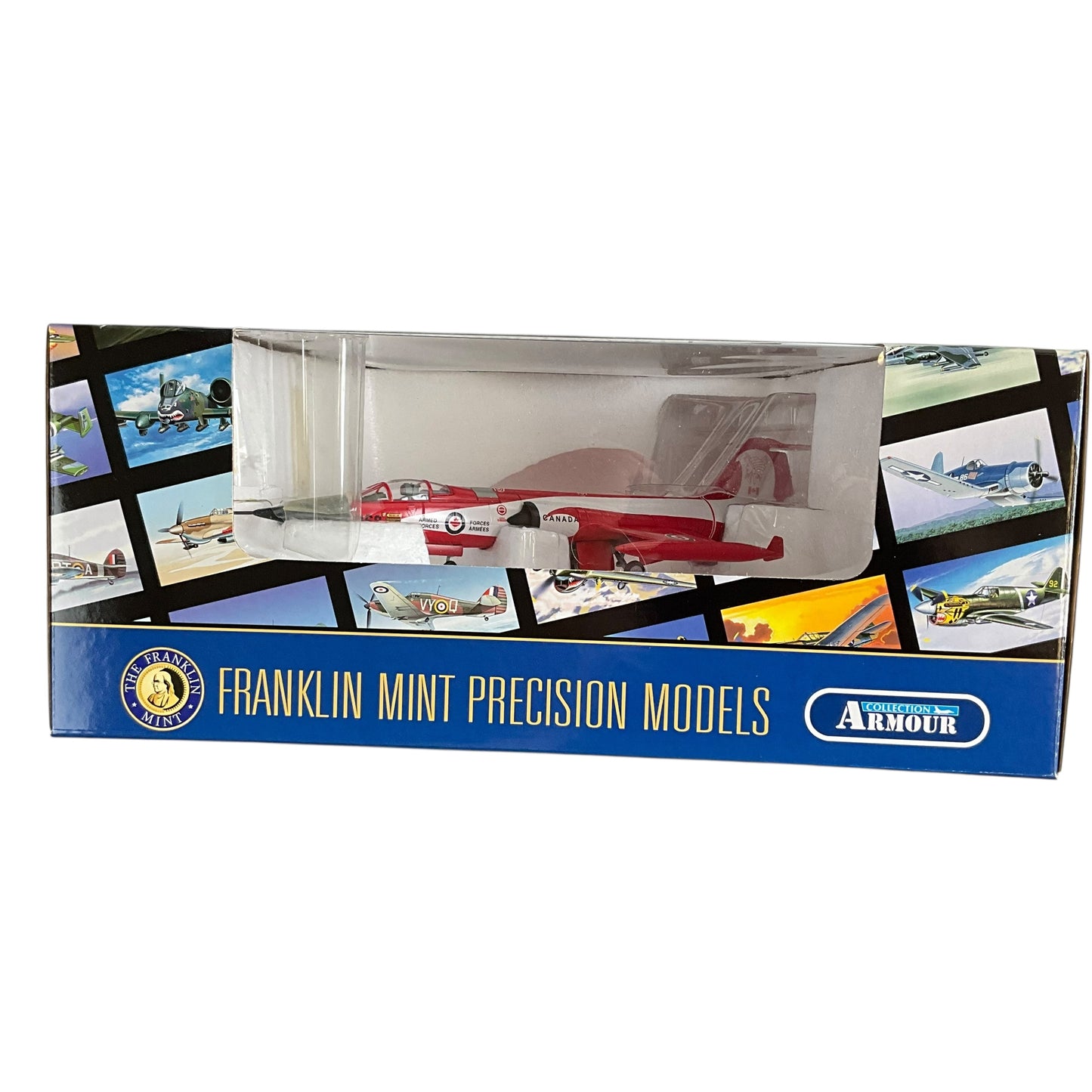 1/48 Franklin Mint/Armour (B11E090) Canadair CF104 (F104G) Starfighter (104668) 421 "Red Indian" Sqdn (Retirement Scheme) Canadian Armed Forces (Limited Edition)