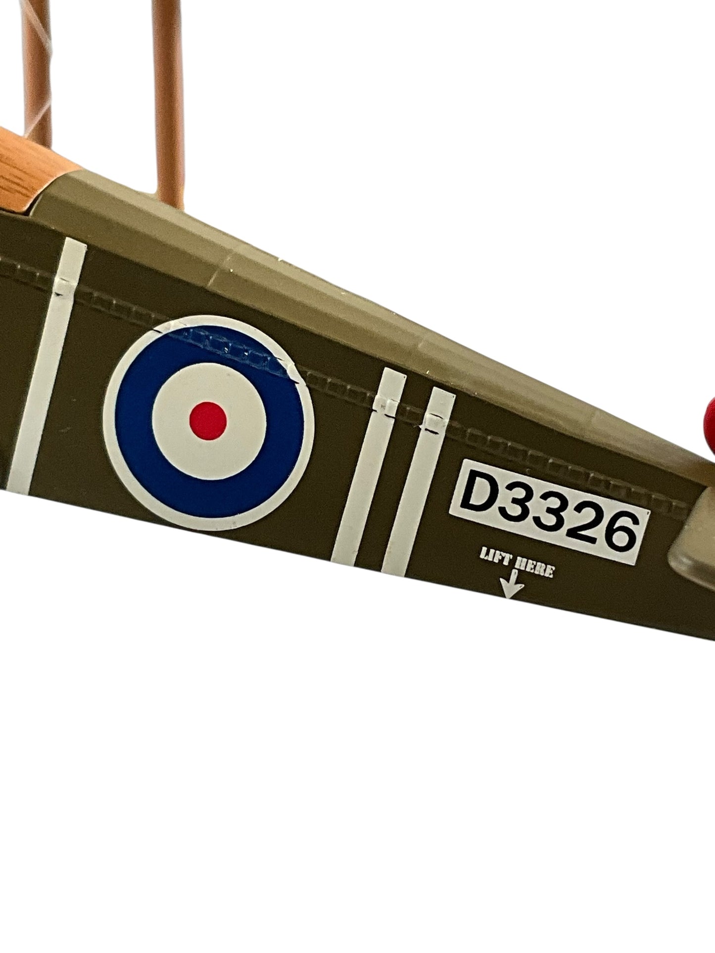 1/48 Corgi (AA38110) Slopwith Camel F.1 (D3326) flown by Lt. Wilfred Reid "Wop" May No. 209 Sqdn R.A.F. Bertangles. France, April 21st 1918, Death of the Red Baron (Limited Edition)