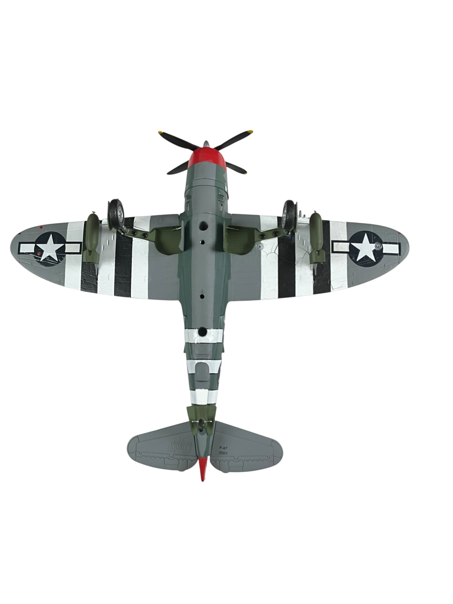 1/48 Armour/Franklin Mint (98146) Republic P47D Thunderbolt (HV+A - 226418) flown by Colonel Francis "Gabby" Gabreski WWII Fighter "ACE" 61FS, 56FG, U.S.A.A.F. (Limited Edition)