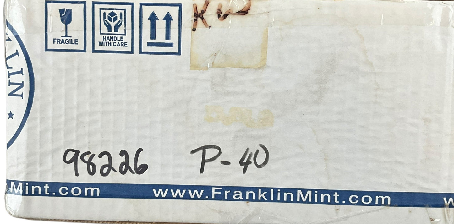 1/48 Franklin Mint/Armor (B11B625) Curtiss P40D KittyHawk Mk.1 (GA-Y/AK772) "London Pride" North Africa 112 Sqdn R.A.F. (Limited Edition)
