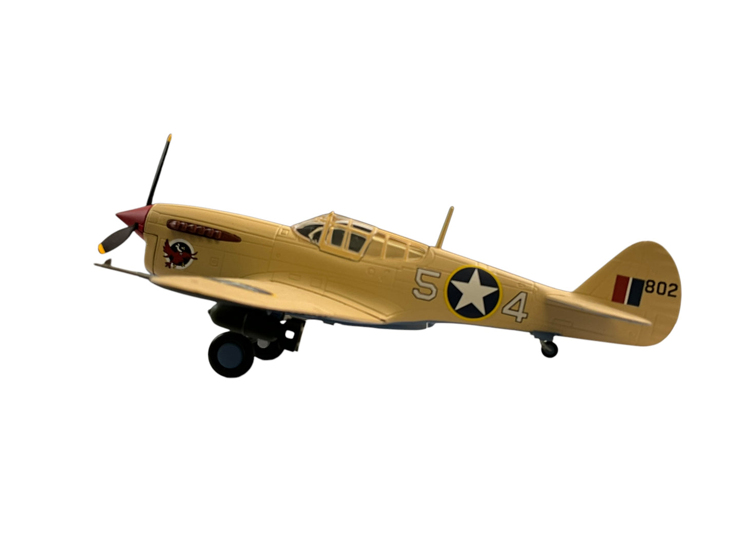 1/48 Franklin Mint/Armour (B11B624) Curtiss P40 WarHawk 37FG, 65 FS, 9th AF, U.S.A.A.F. (Limited Edition)