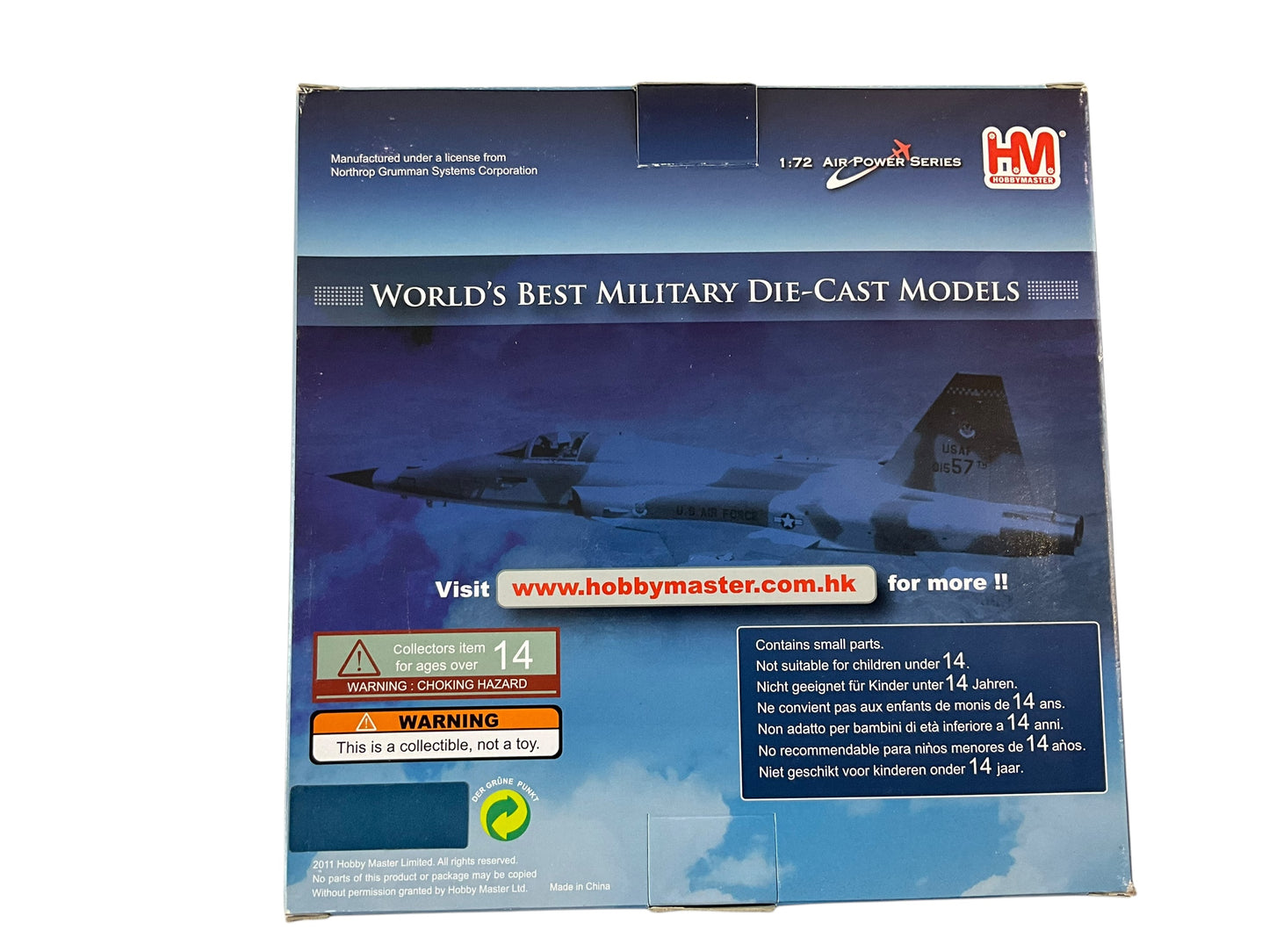 1/72 HobbyMaster (HA3327) Northrop F5E Tiger II (Red 3528) 935th Fighter Regiment, Vietnam People's Air Force late 1970's (Limited Edition)