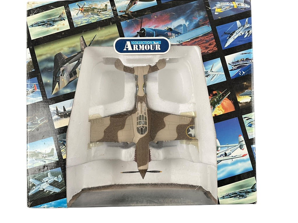 1/48 Franklin Mint/Armour (B11B621 Curtiss P40F WartHawk (114378) "Dammit" Operatio Torch 33 FG, 12th AF, U.S.A.A.F. (Limited Edition)