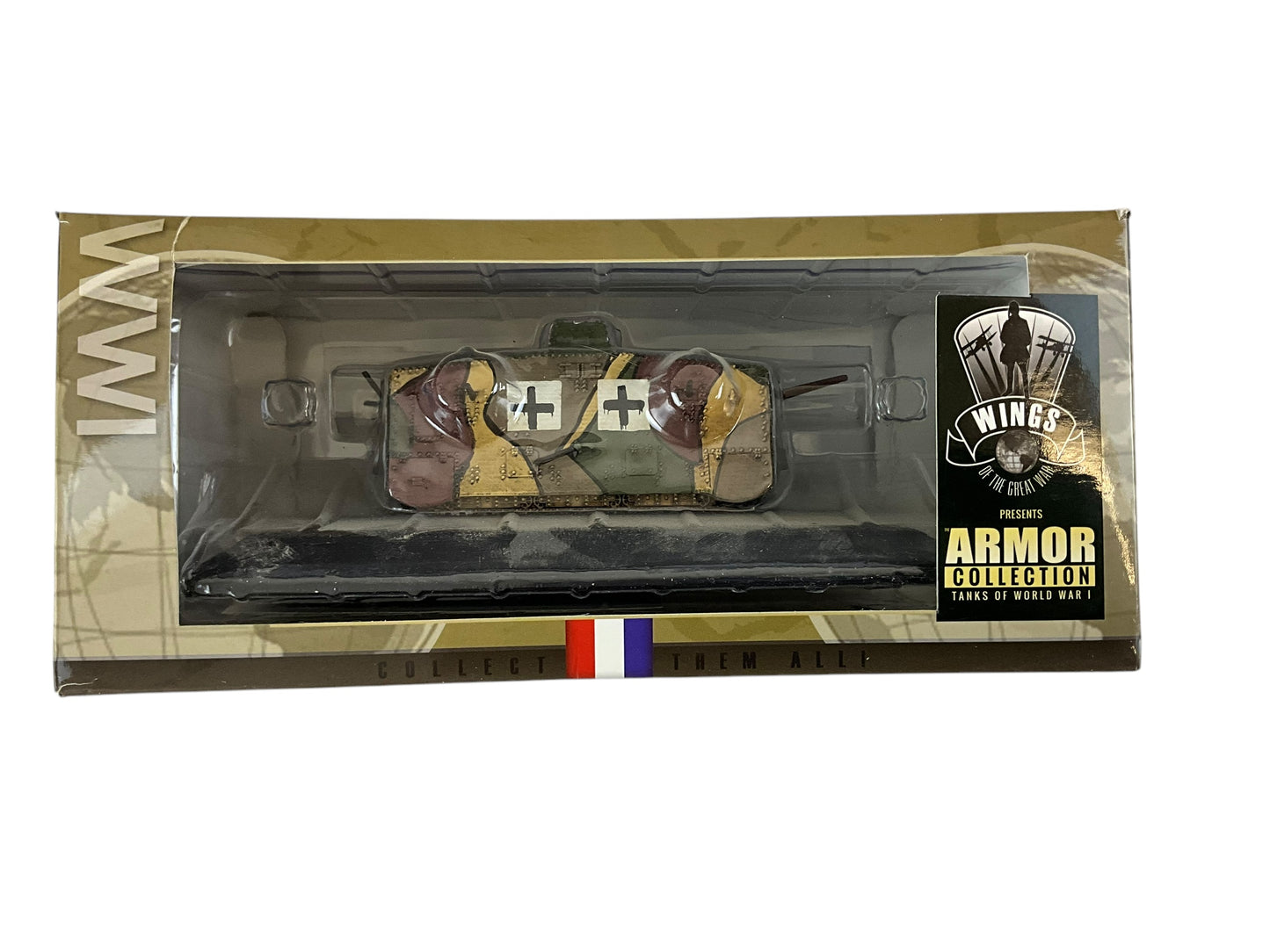 1/72 Wings of the Great War (WGW10002) WW-I German A7V Panzer (Tank) #503 Abteilung 1/3 Resin Model (Limited Edition)