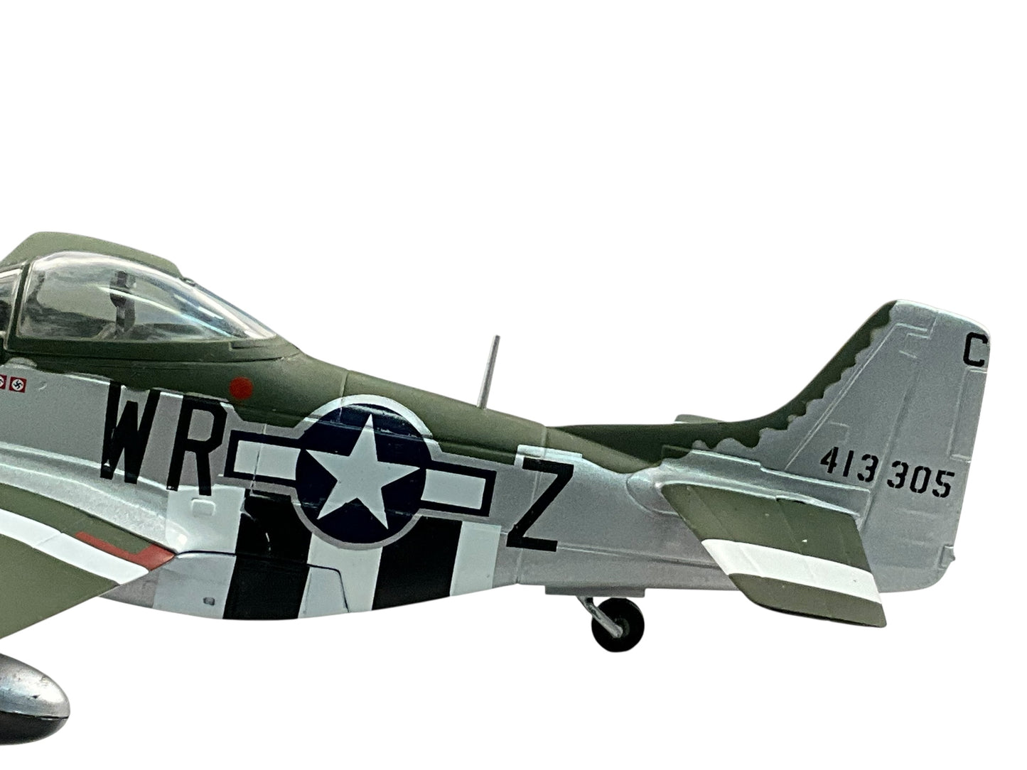 1/48 Armour/Franklin Mint (ART.98005/B11F047-C) North American P51D Mustang (WR+Z/413305) "THE HUNTER TEXAS" flown by WWII Ace 1st Lt. Henry Brown (26 Kills) 354th FS 355th FG 8th AF U.S.A.A.F. 1944 (Limited Edition)
