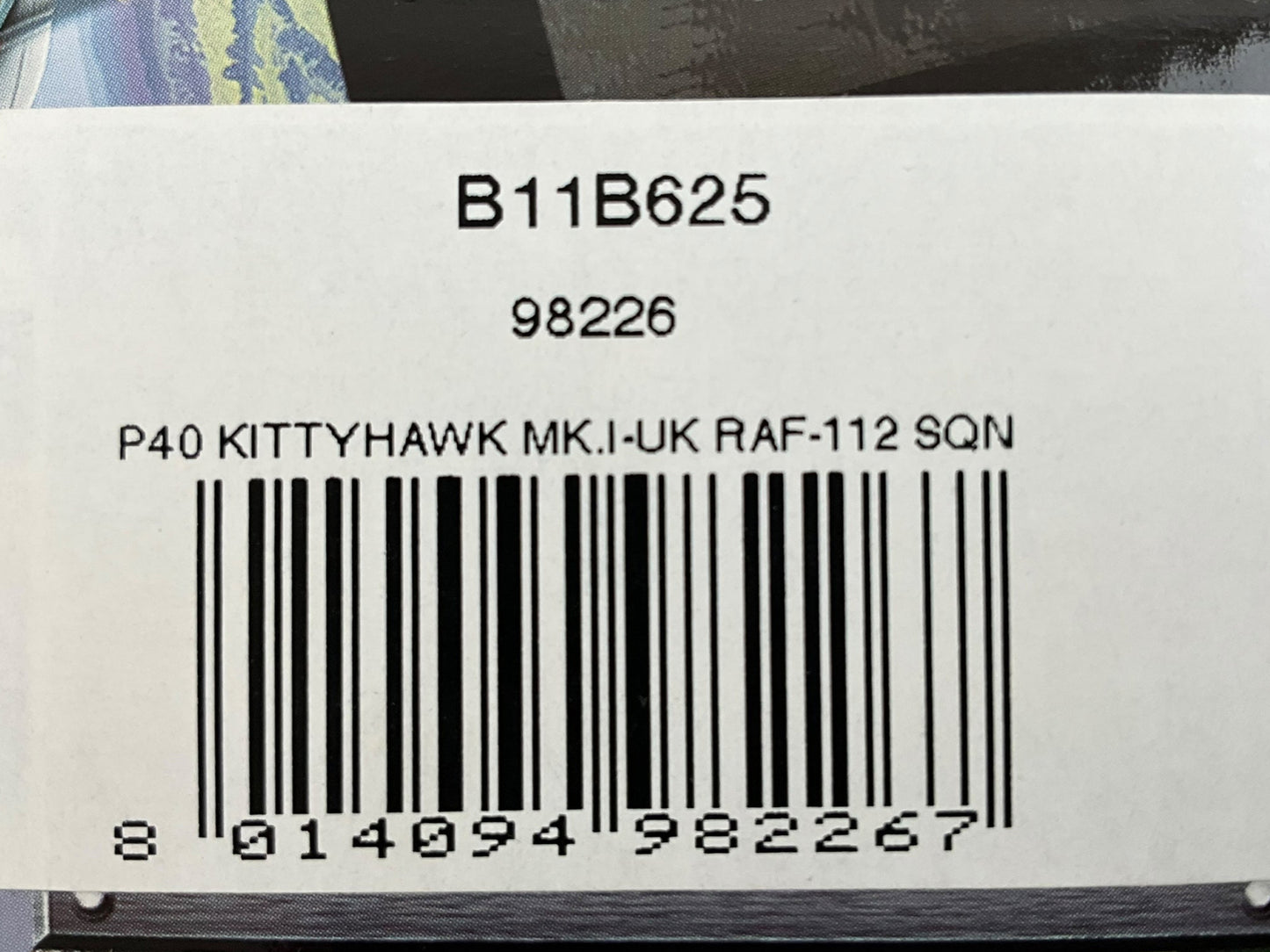 1/48 Franklin Mint/Armor (B11B625) Curtiss P40D KittyHawk Mk.1 (GA-Y/AK772) "London Pride" North Africa 112 Sqdn R.A.F. (Limited Edition)