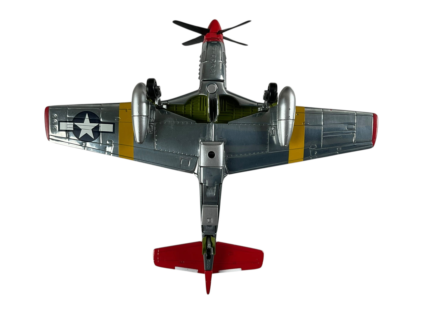 1/72 Corgi (US32215) North American P51D (Serial Unknown) "Creamer's Dream" flown by Lt. Charles White 301st FS/332nd FG "Tuskegee Airmen" Italy 1945 (Limited Edition #1674 of ONLY 2100)