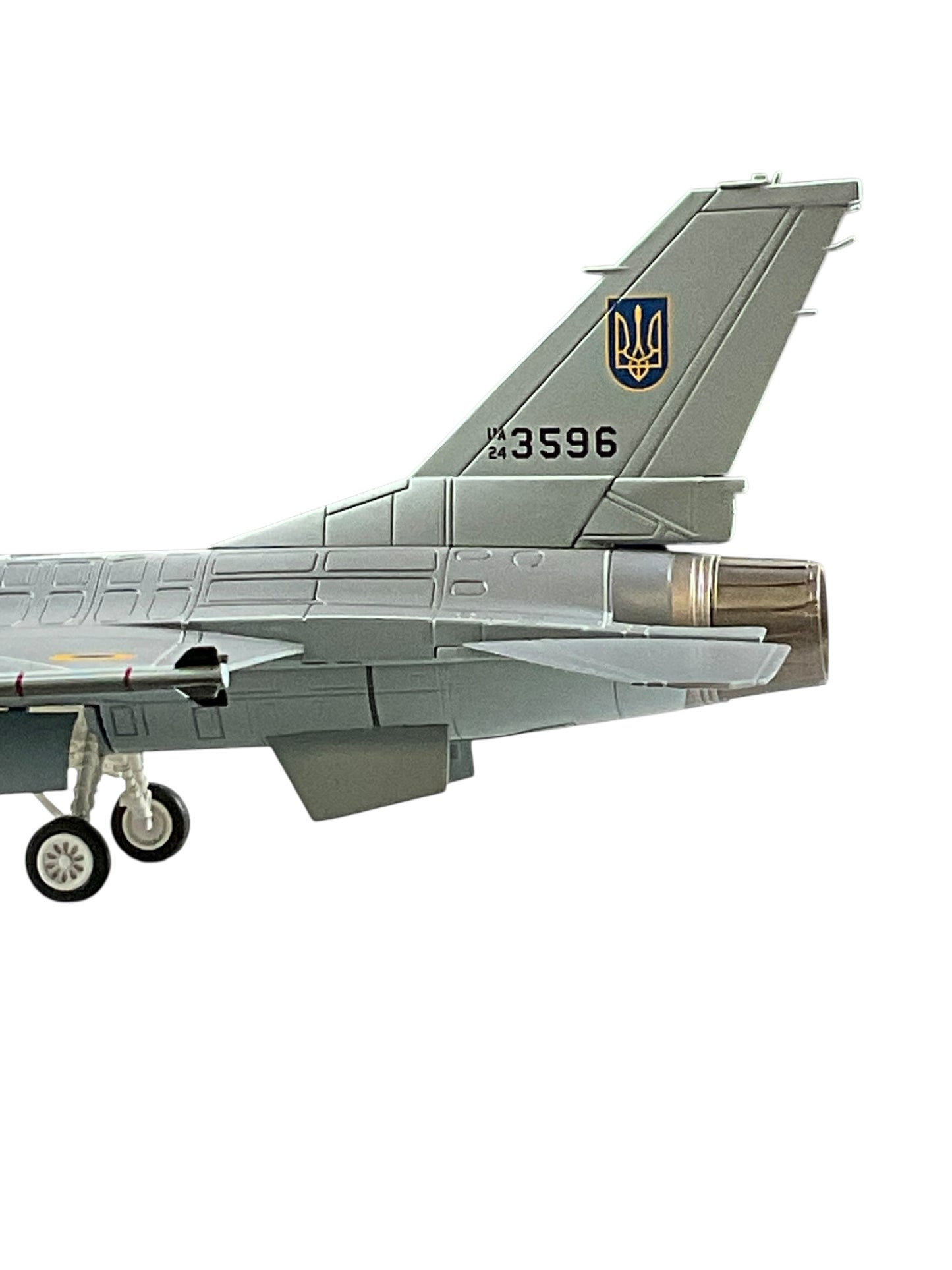 1/72 HobbyMaster (HA38047) Lockheed F16AM Fighting Falcon (UA24-3596) Ukranian Air Force 2024 (Limited Edition)