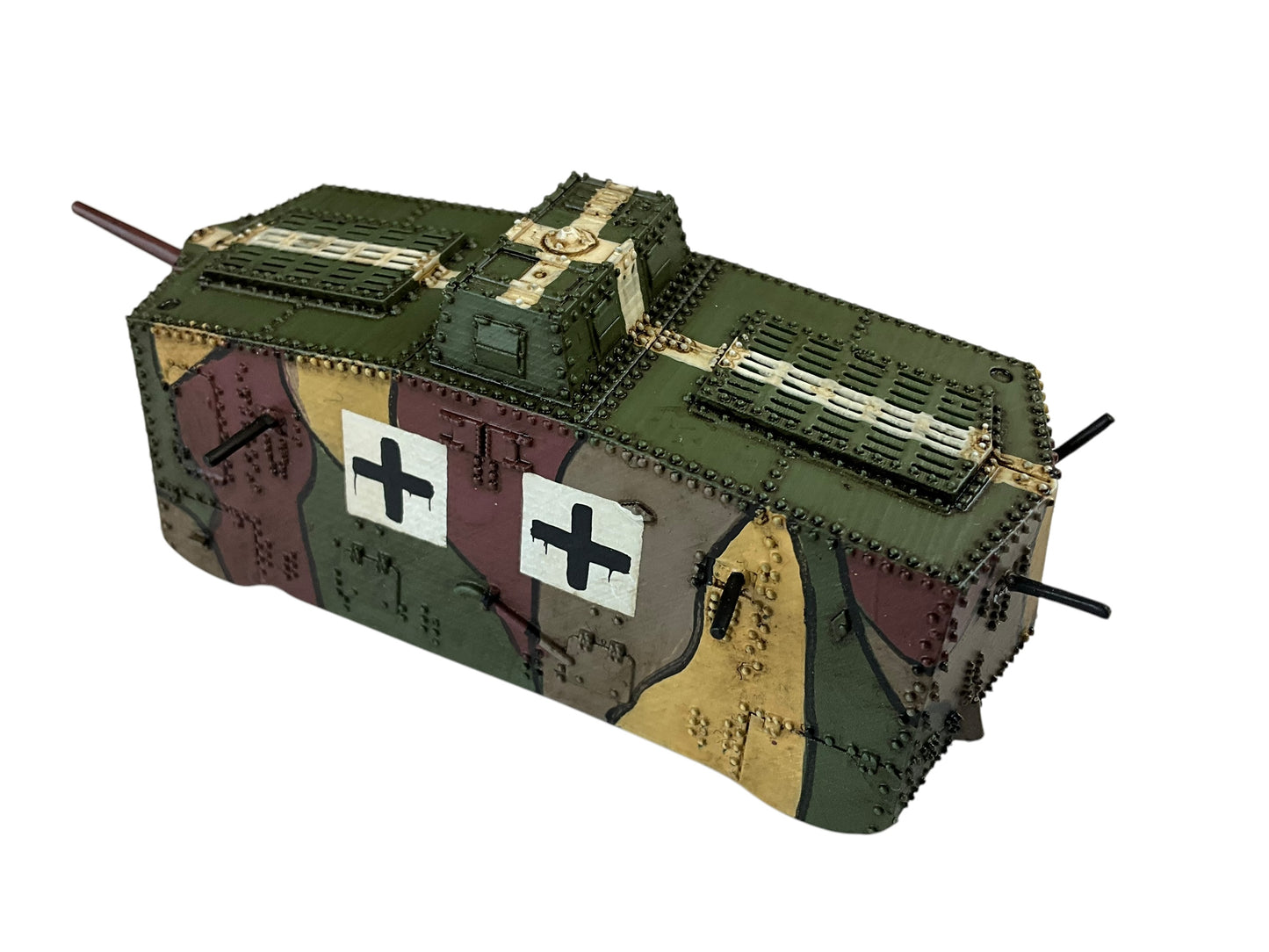 1/72 Wings of the Great War (WGW10002) WW-I German A7V Panzer (Tank) #503 Abteilung 1/3 Resin Model (Limited Edition)
