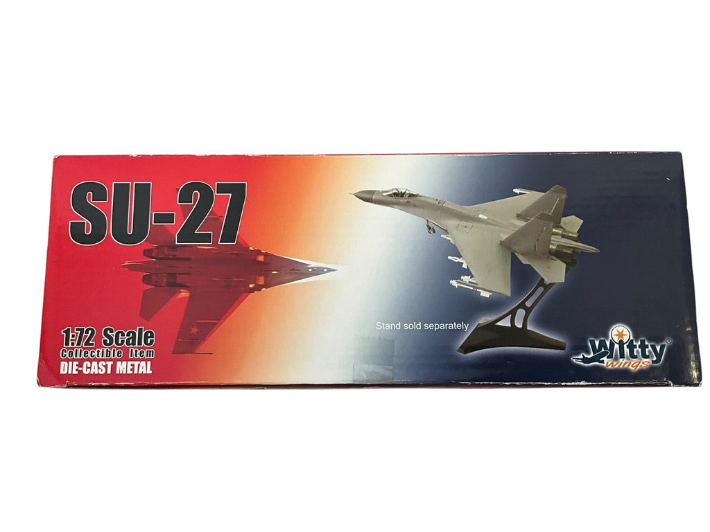 1/72 (Witty Wings) Sky Guardians (WTW-72-014-003) Sukhoi SU27 Flanker-B (N0. 57) 831st IAP, Ukraine Air Force (Limited Edition) 2008 Release