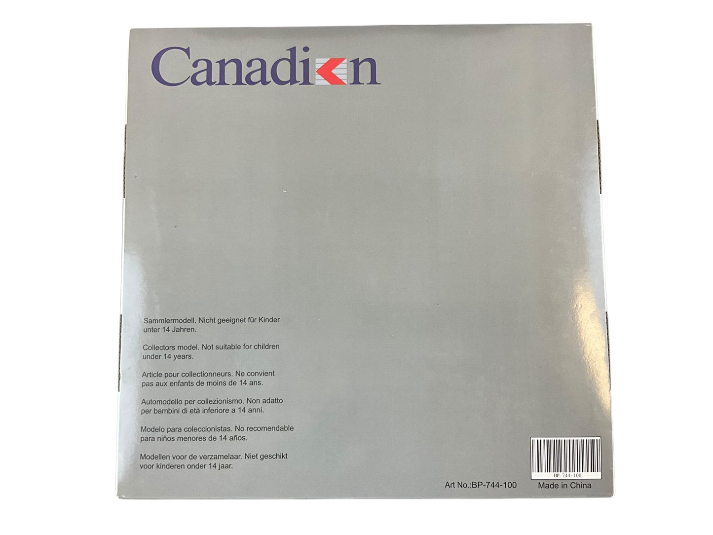 1/200 (Inflight200) B-Models (BP-744-100) Boeing B747-475 (C-GMWW) " Maxwell W. Ward " Boeing's 100th B747-400" 1st CDN "Chevron" Livery - Canadian Airlines International (Limited Edition)