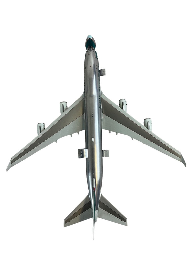 1/200 JC Wings (SA2003C) Boeing B747-400F (B-HUP) Cathay Pacific Cargo Interactive Polished Aluminum Livery (Limited Edition)