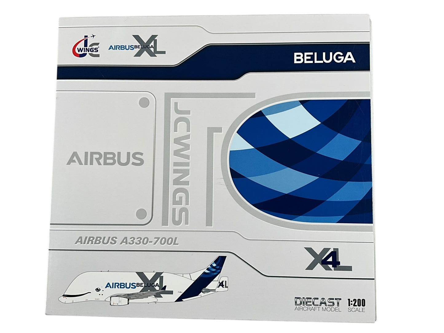1/200 JC Wings (LH2329C) Airbus A330-743L Beluga (F-GXLJ) "XL4" Airbus Transport (Limited Edition)