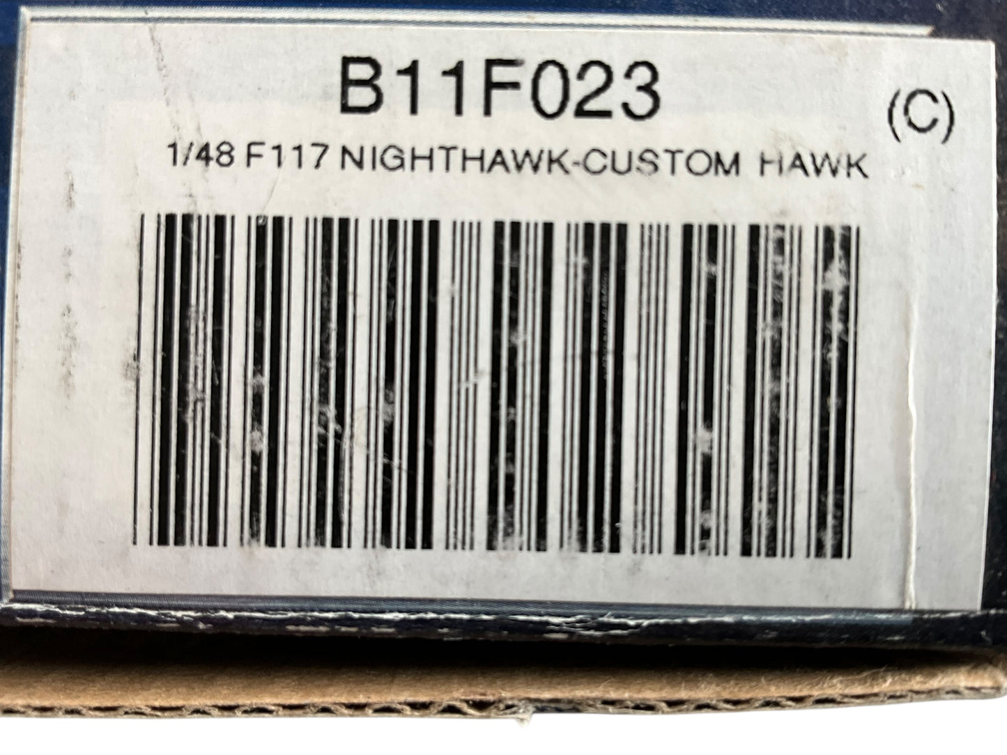 1/48 Franklin Mint (B11F023) Lockheed F117 Nighthawk (Stealth) "CUSTOM Hawk" Livery U.S.A.F. (Limited Edition)