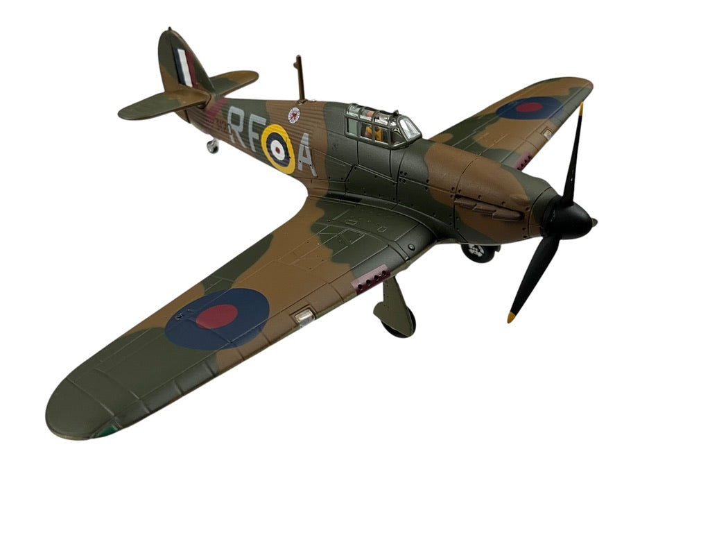 1/72 CORGI (AA27602) HAWKER-HURRICANE MK-1 (RF-A * P3120) FLG-OFF Z.K.HENNEBERG POLISH AIRFORCE 303-SQUADRON NORTHHOLT BATTLE of BRITAIN 1940 (LIMITED EDITION #1413 of Only 1600)