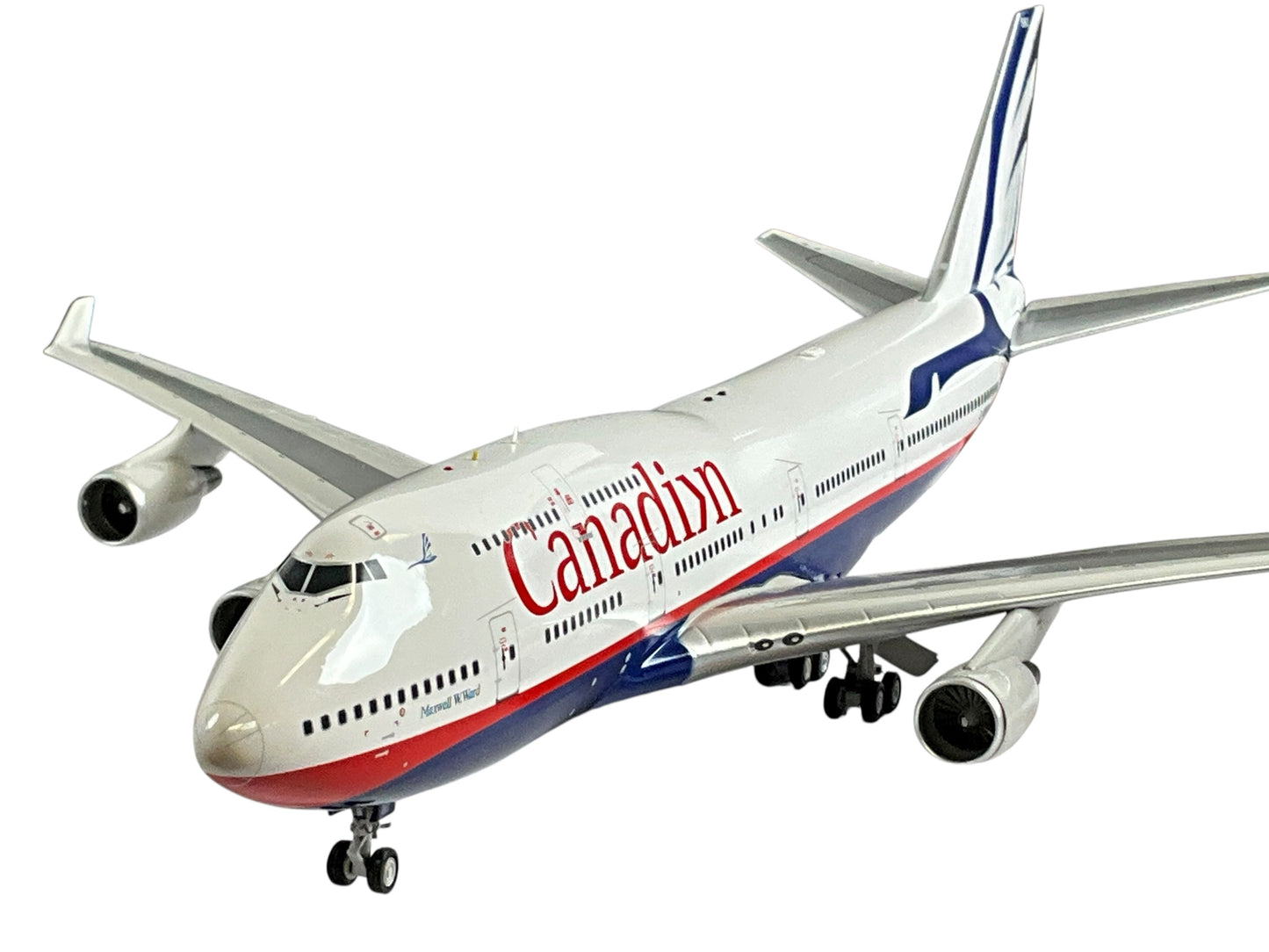1/200 Inflight200 (IF7440717) Boeing B747-475 (C-GMWW) "Maxwell W. Ward" 2nd C.A.I. - Landor "Proud Wings" Livery - Canadian Airlines International (Limited Edition)