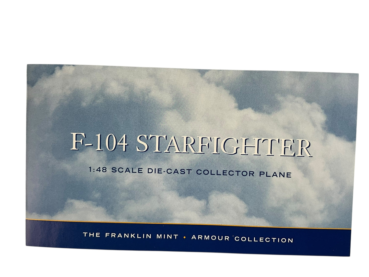 1/48 Franklin Mint/Armour (B11E090) Canadair CF104 (F104G) Starfighter (104668) 421 "Red Indian" Sqdn (Retirement Scheme) Canadian Armed Forces (Limited Edition)