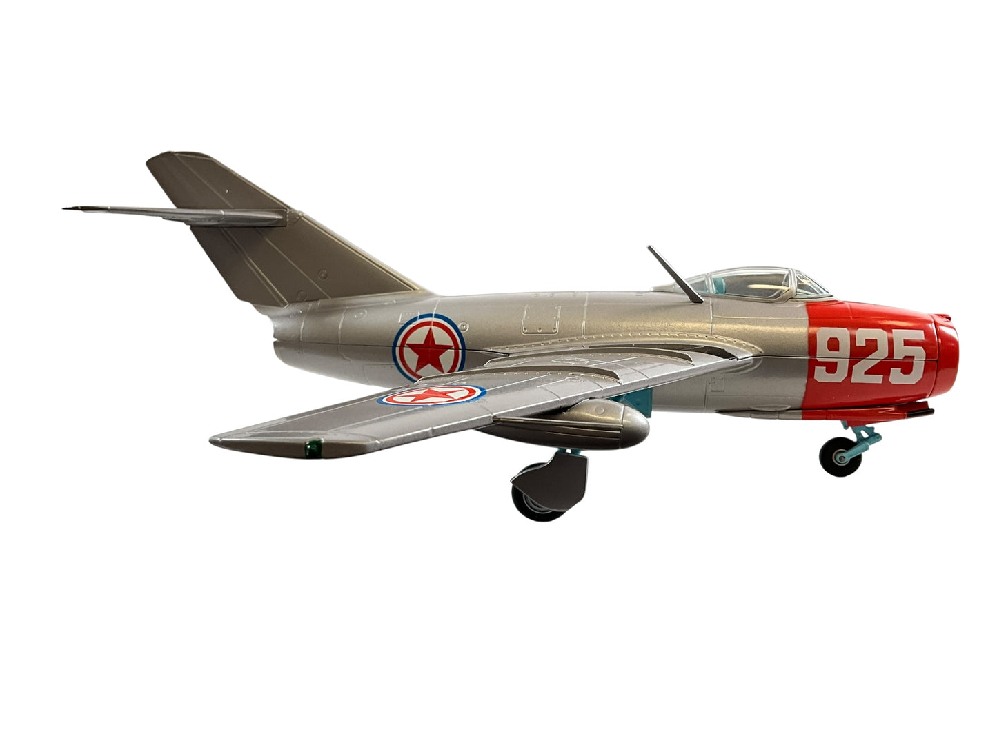 1/48 Franklin Mint/Armour (B11E404) MiG15 Fagot (925) 1/48 Franklin Mint/Armour (B11E404) MiG15 (925) "Big Night Boy" flown by (Soviet) Colonel Yevgeyi Pepelyavev (23 Kills) 196th IAP of 324th IAD of VVS, North Korea Air Force 1953 (Limited Edition)
