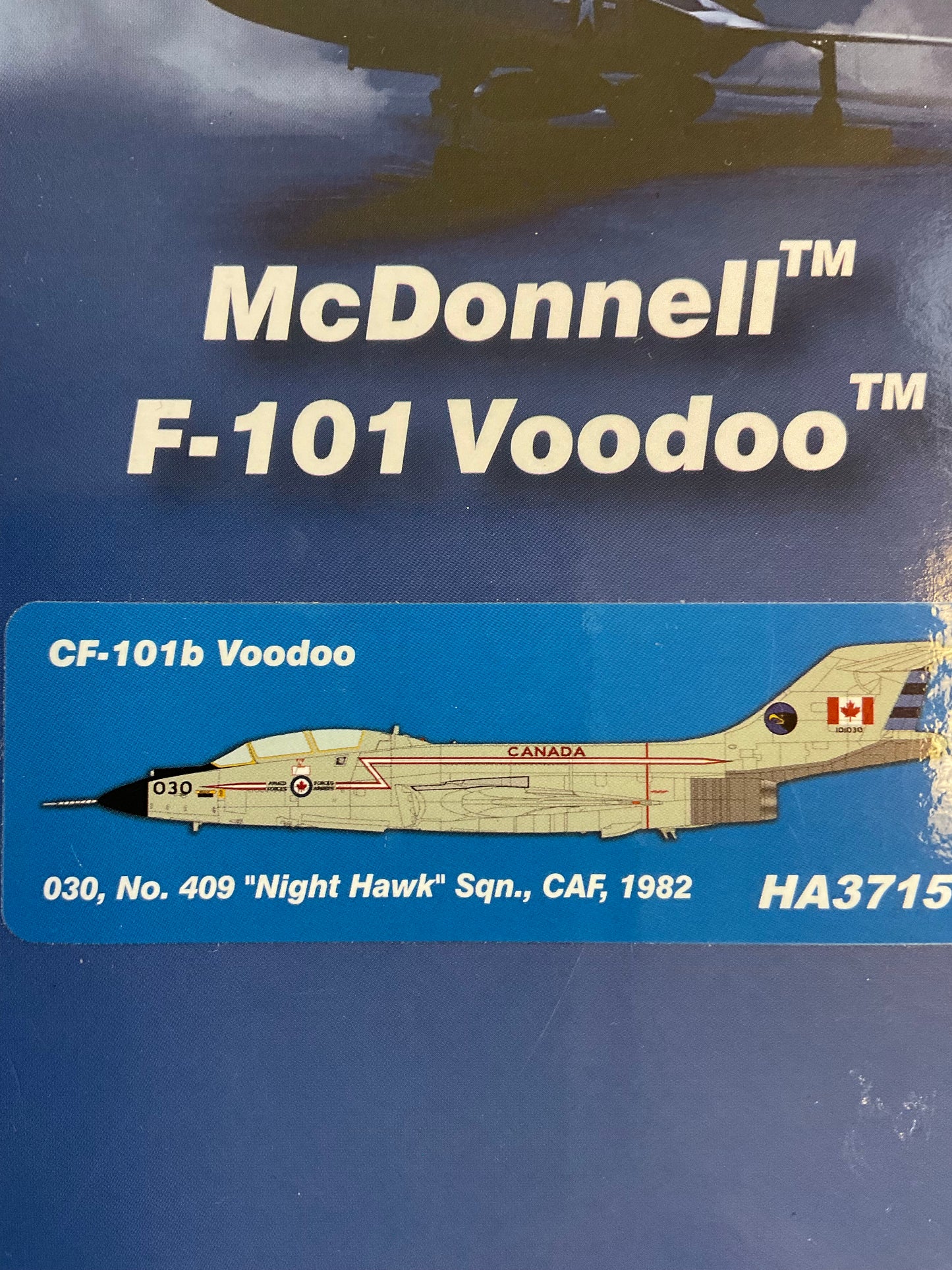 1/72 Hobbymaster (HA3715) Canadian RCAF McDonnell CF101B Voodoo Die Cast Model