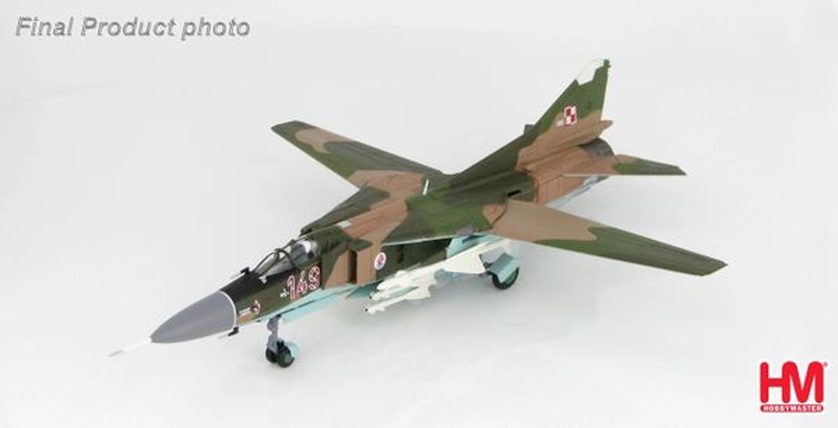 1/72 HOBBYMASTER (HA5306) MIG23MF FLOGGER #149 POLISH AIRFORCE 28-PLM (LIMITED EDITION)