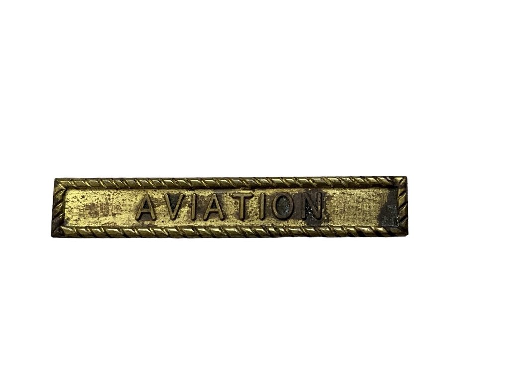 WW1 USN Aviation Award Bar for the WW1 Victory Medal