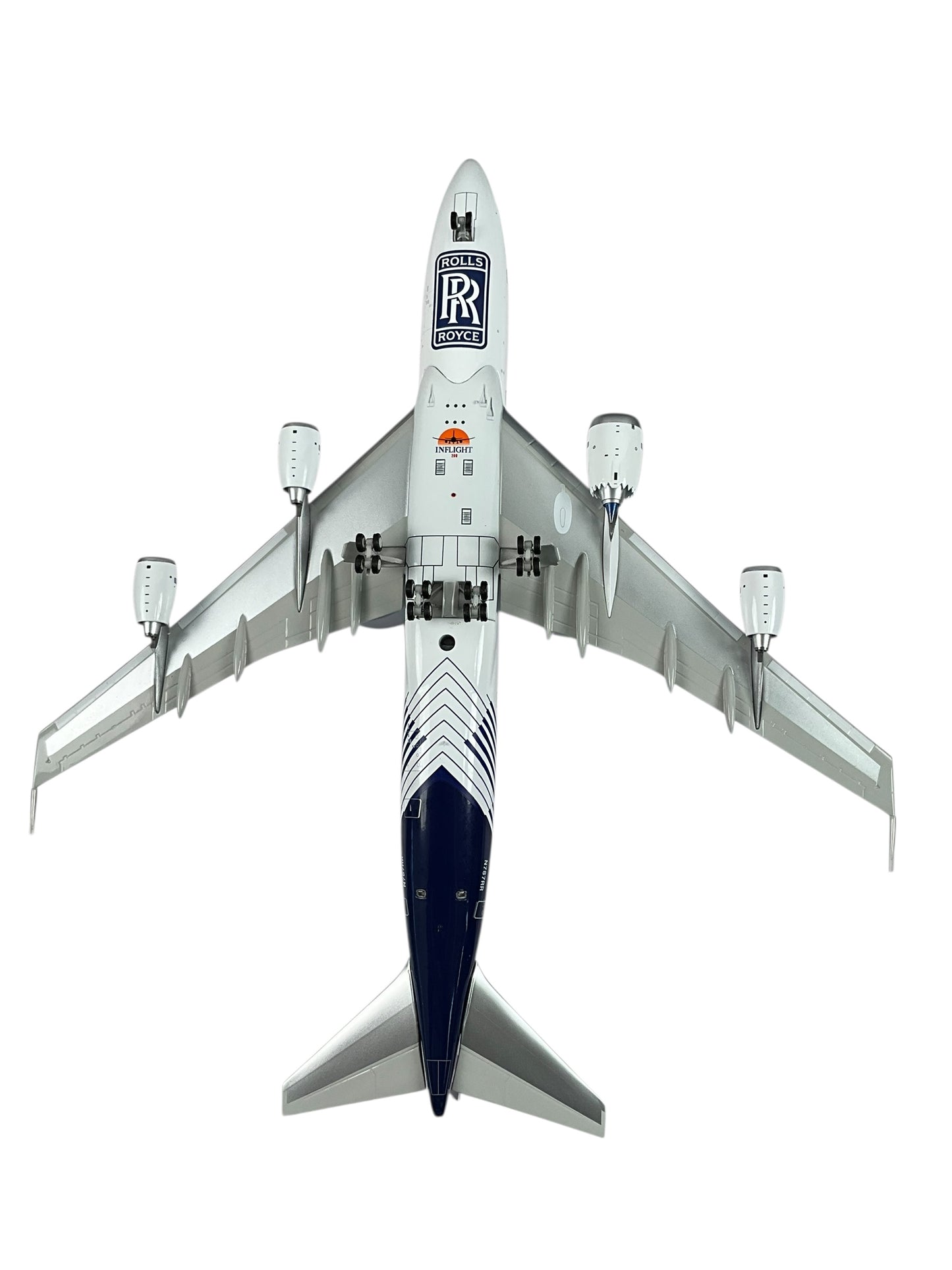 1/200 Inflight200 (IF742RR787) Boeing B747-267B (N787RR) "Pioneering the Intelligent Engine" -RR Flying Testbed- Rolls-Royce (Limited Edition)