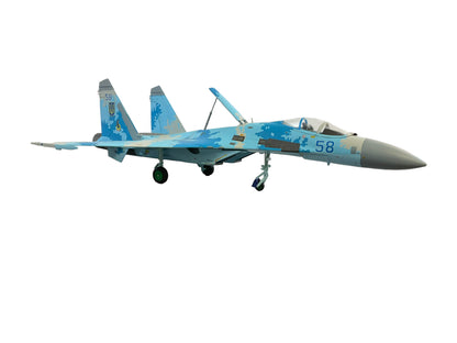 Ukrainian Air Force Sukhoi Su-27 Flanker JC Wings 1:72 Scale Die Cast Model NIB Digital Pattern