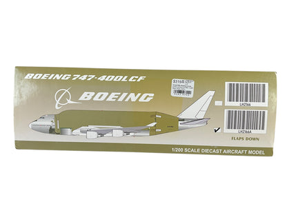 1/200 J C Wings (LH2166A) Boeing B747-400LCF Dreamlifter (N747BC) Flaps Down "Green Zinc Chromate Primer Livery" The Boeing Company (Limited Edition)