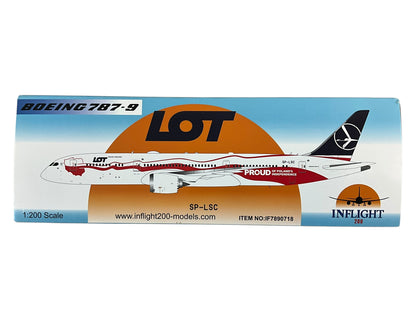 1/200 INFLIGHT200 BOEING B787-9 LOT POLISH AIRLINES PROUD of POLAND'S INDEPENDENCE