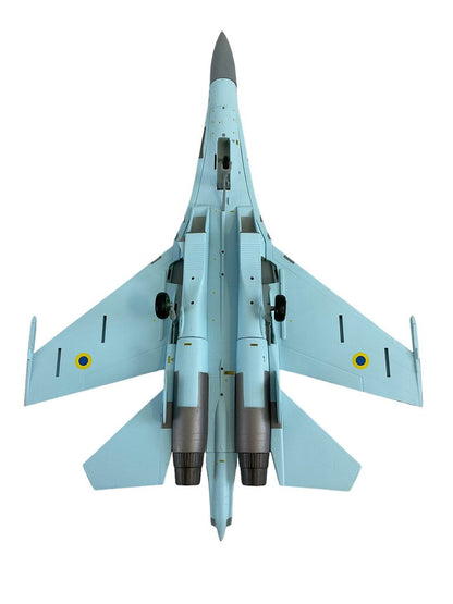 Ukrainian Air Force Sukhoi Su-27UB Flanker C Digital Pattern JC Wings 1:72 Die Cast Model NIB