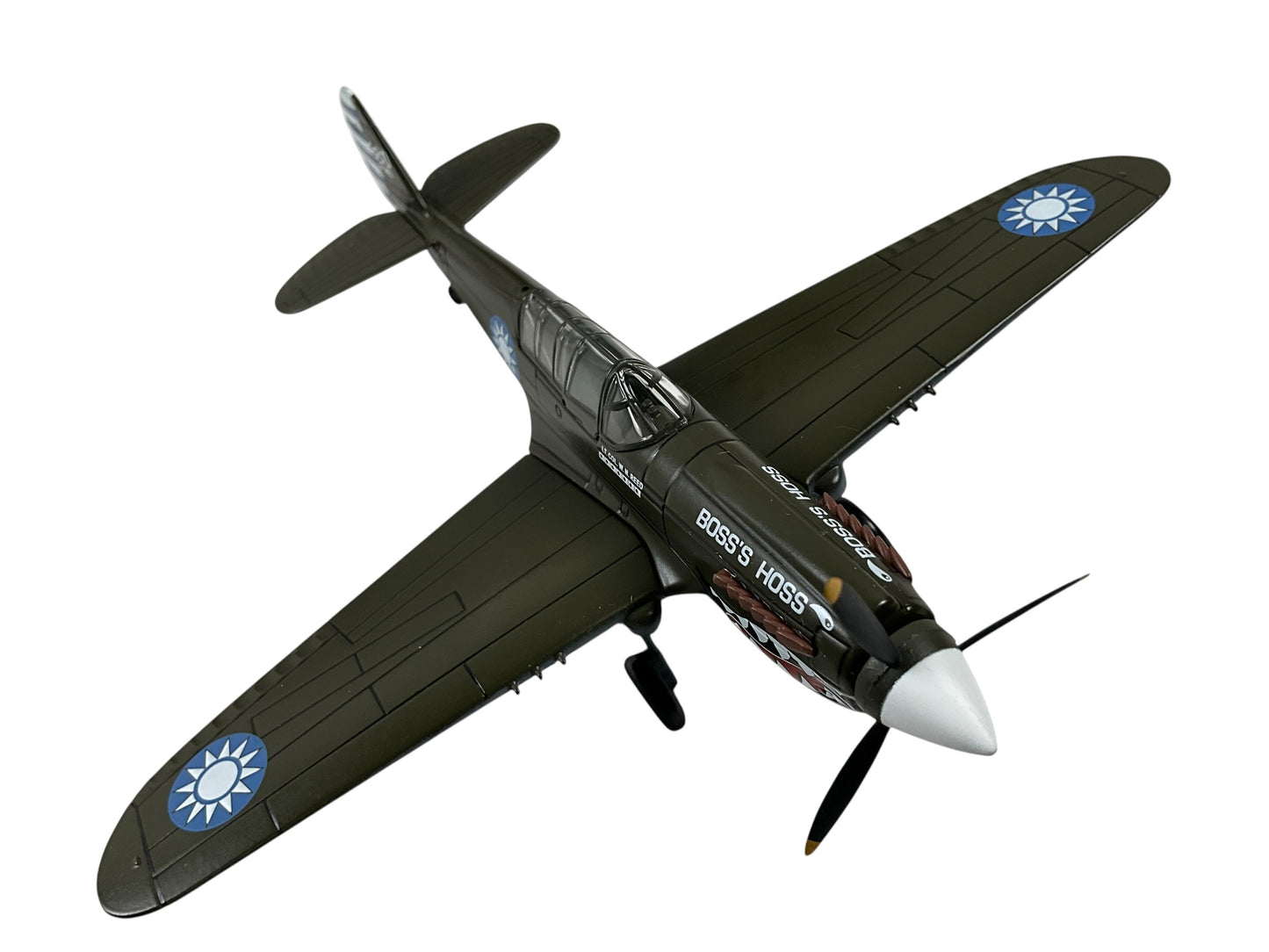 1/72 IXO Models (PIXJ00021) Curtiss P40N Warhawk (660 / P-11461) "Boss's Hoss" flown by Lt.Col. W.N.Reed (Ace w/7 Jap Kills) with "Flying Tigers" A.V.G. Nationalist Chinese Air Force (Limited Edition)