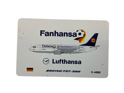 1/200 JC200 (EW2733001) Boeing B737-300 (D-ABEK) "Fanhansa" DLH 6th Livery Lufthansa (Limited Edition)