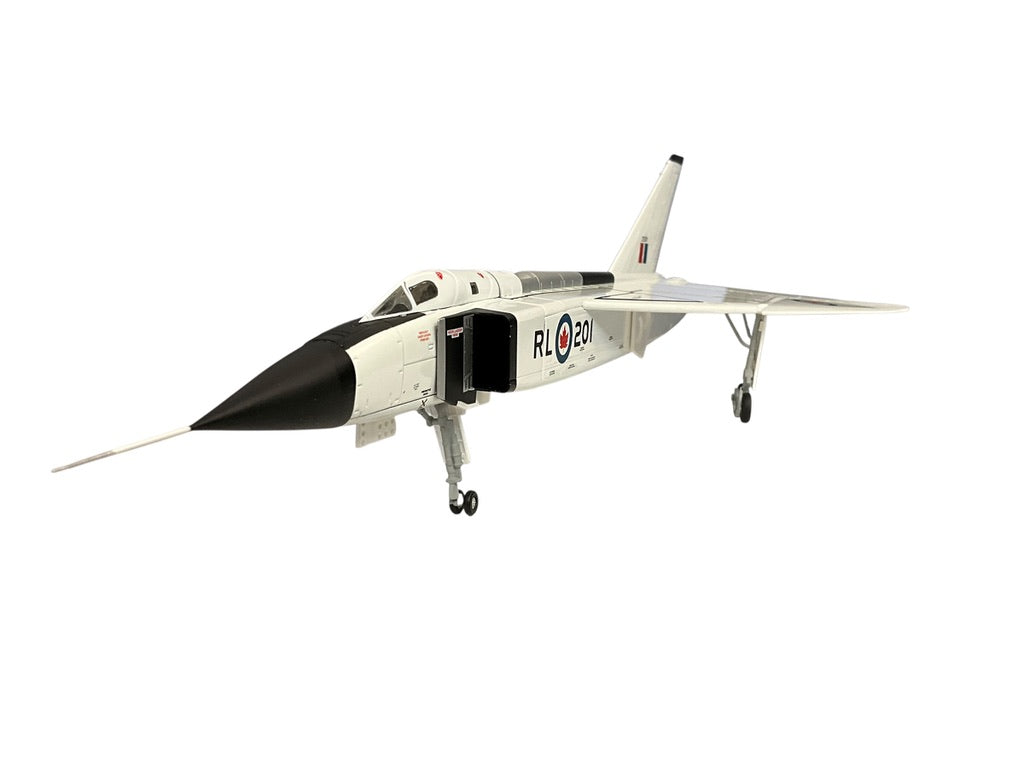 1/72 (HobbyMaster) Canadian Warplane Heritage Museum (CWH003) Avro (Canada) CF105 Arrow (25201) RL201 First Flight by Jan ZURAKOWSKI Mar-25, 1958 (Limited Edition of 3500)